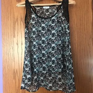 Gorgeous multicolored hi-low tank top 💕💎